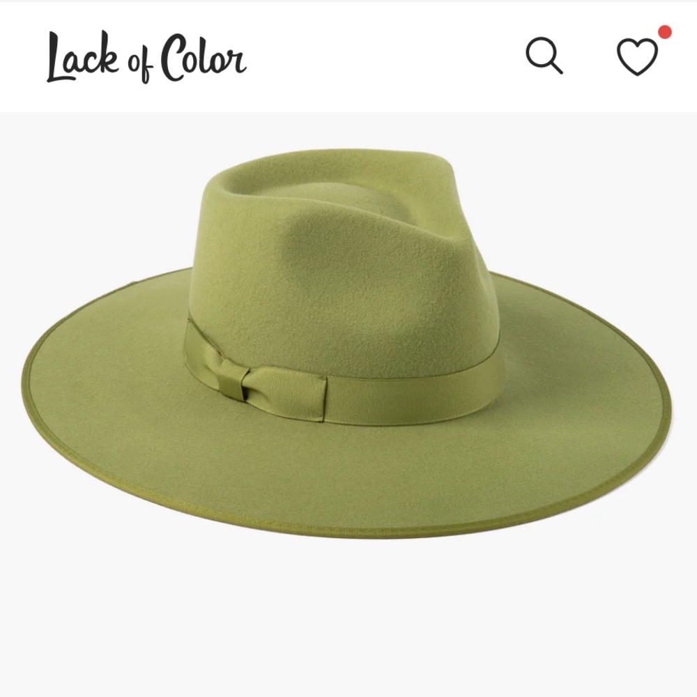 $149 NEW Lack of Color wool cactus rancher hat green matcha M 57cm 22.5” - Picture 4 of 10